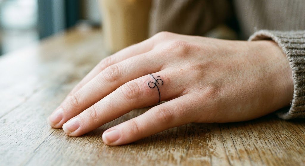 tatouage sur les doigts