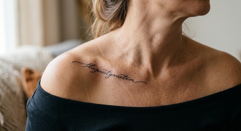 lettrage tatouage calligraphie