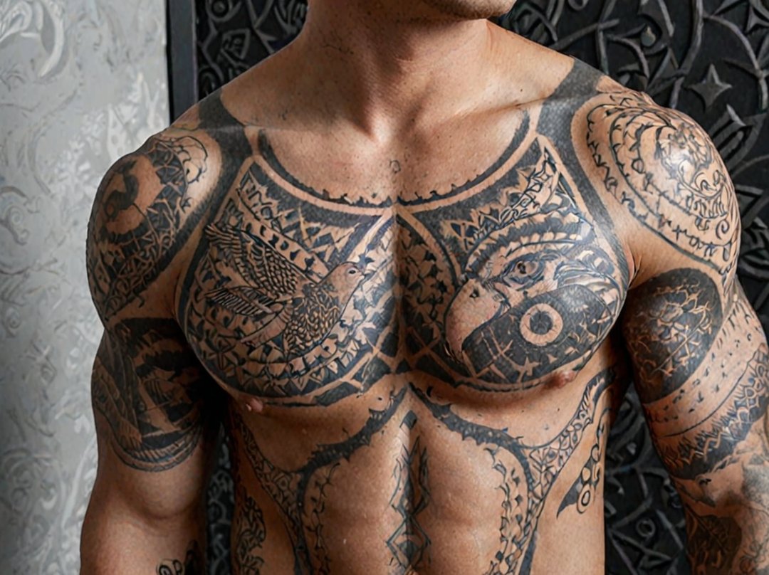tatouage maori epaule