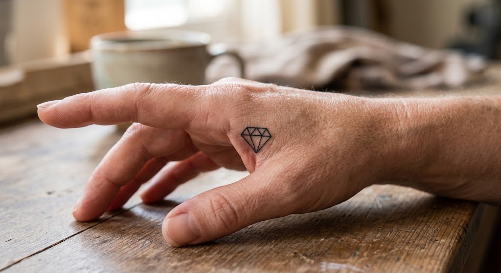 diamant tatouage