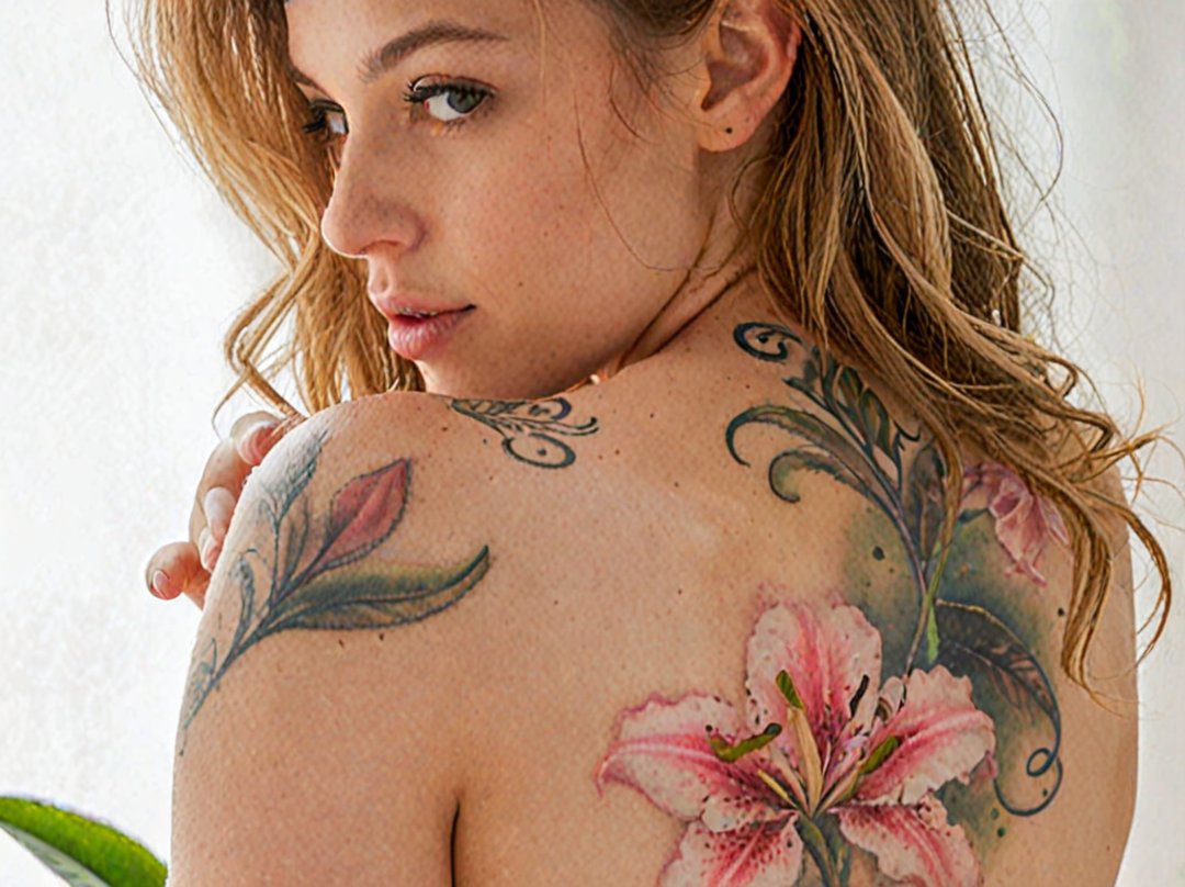 fleur tatouage
