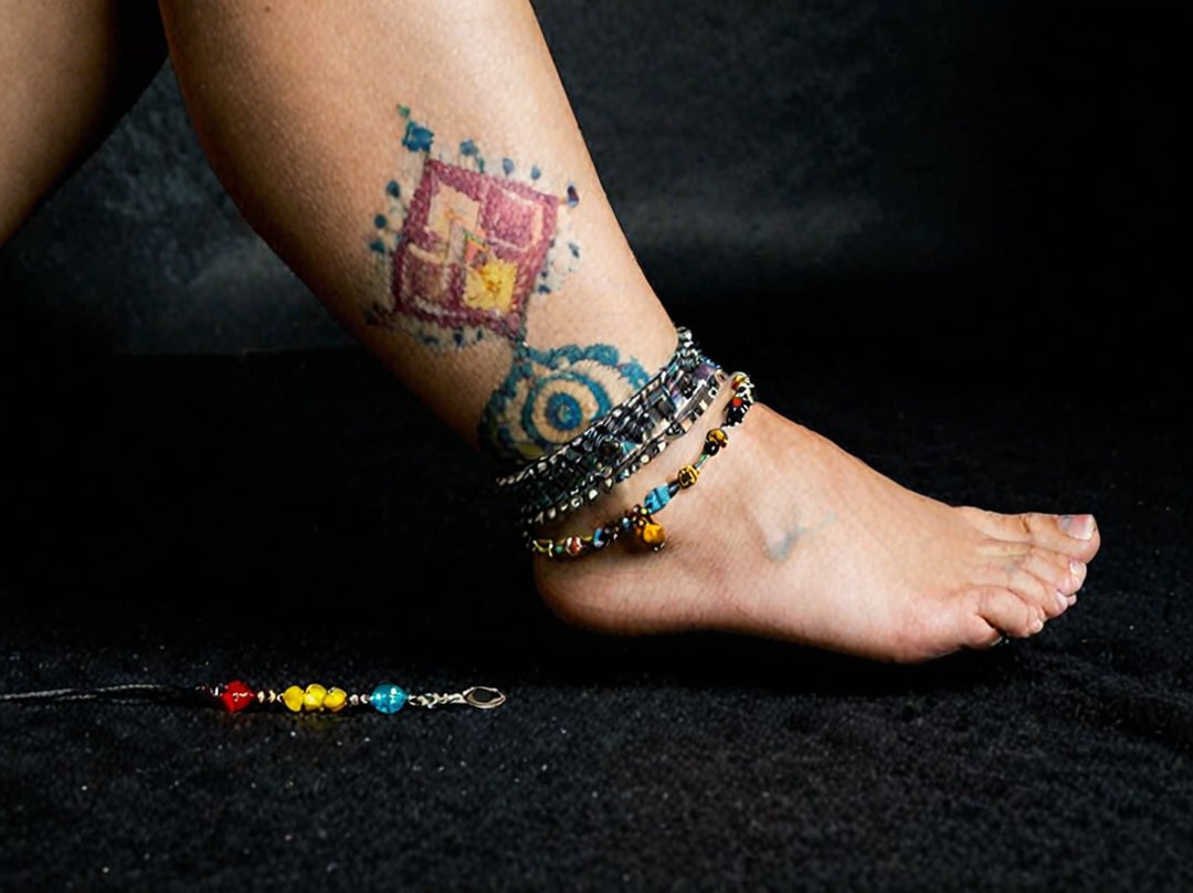 tatouage bracelet indien