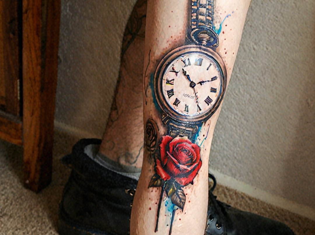 tatouage en couleur