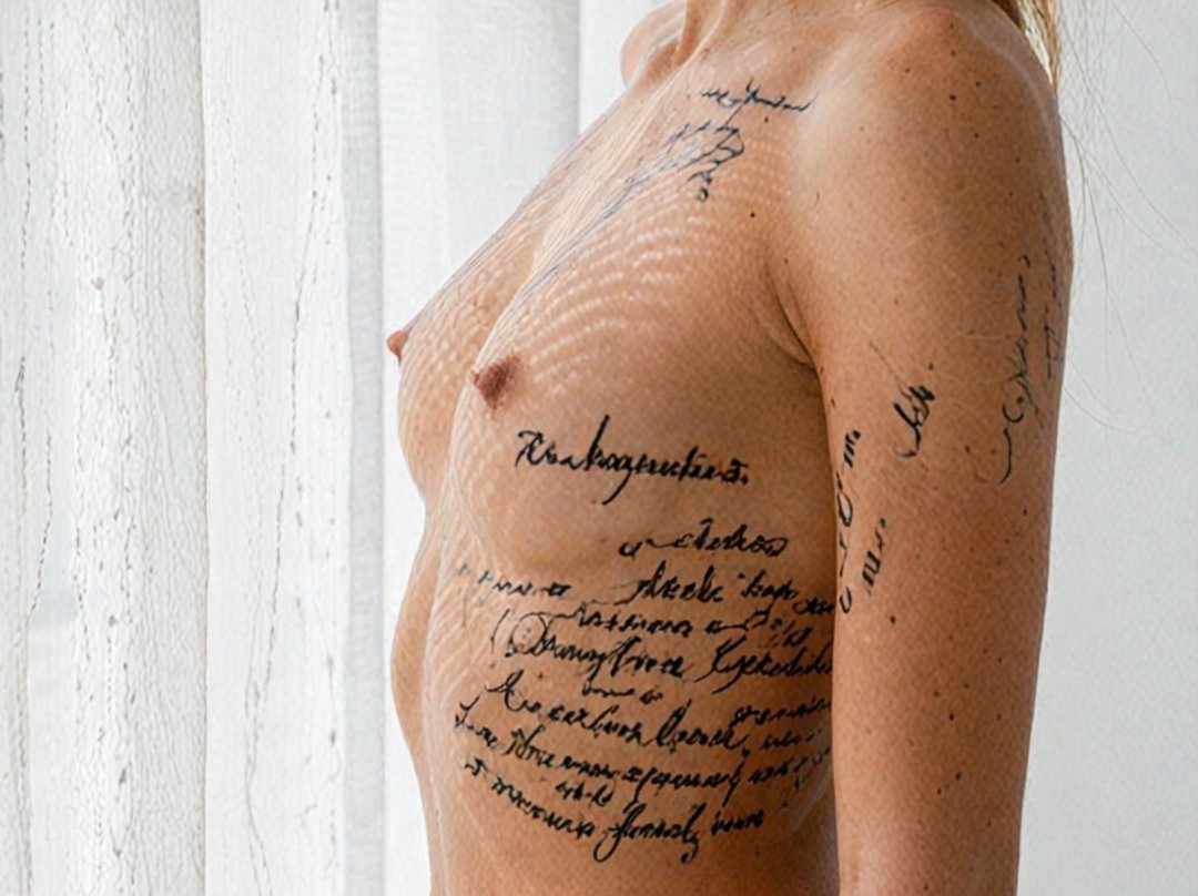 tatouage femme ecriture