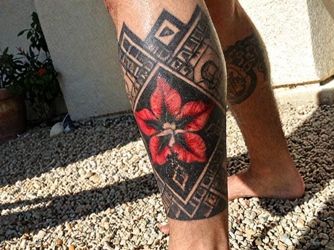 tatouage polynesien tortue