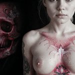 tatouage-tete-de-mort-femme