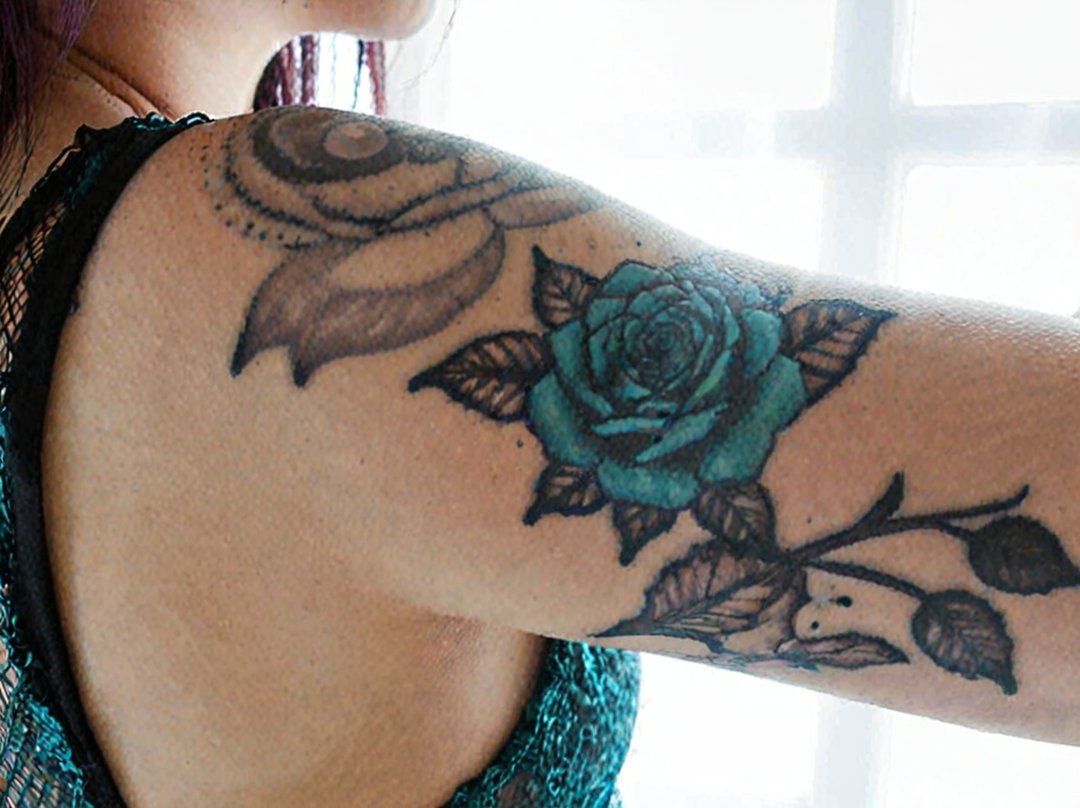 rose tatouage