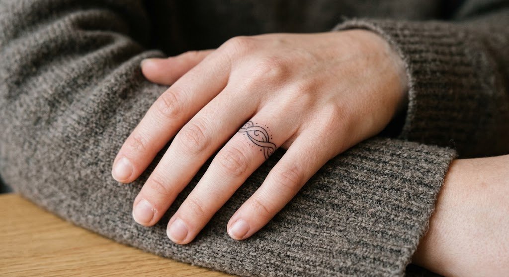 tatouage bague zazie
