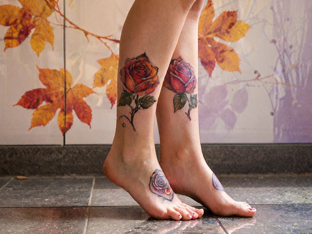 tatouage de rose