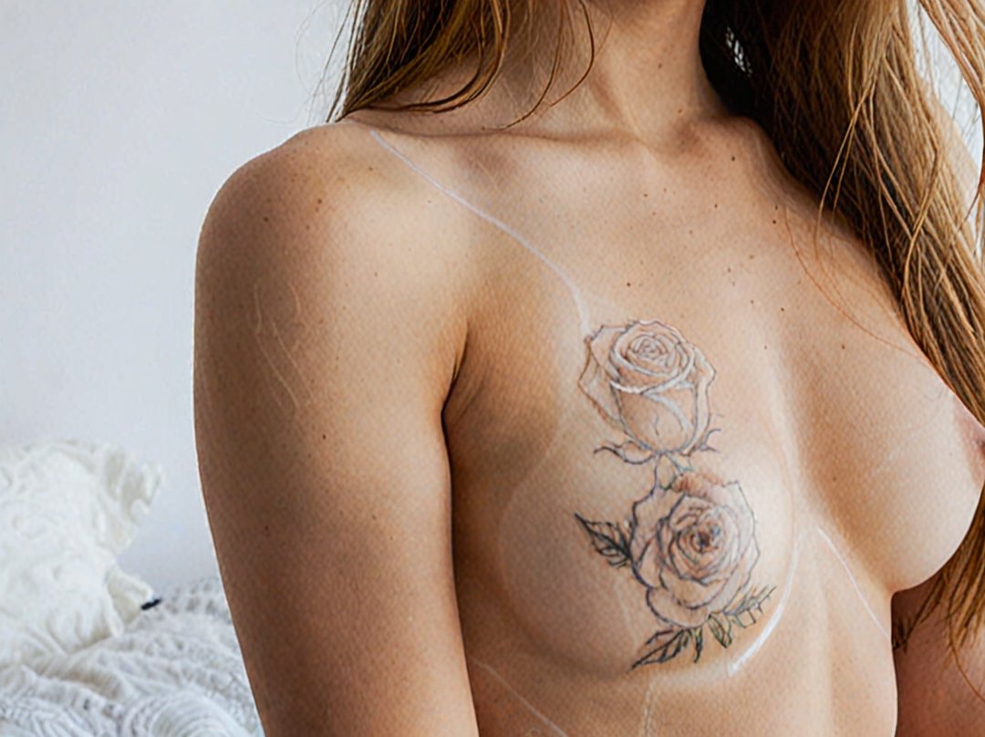 tatouage encre blanche