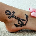 ancre marine tatouage
