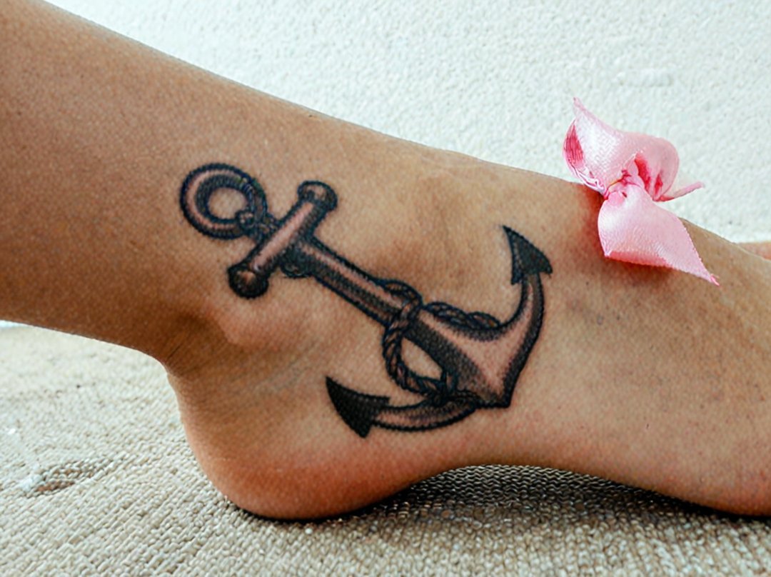 ancre marine tatouage
