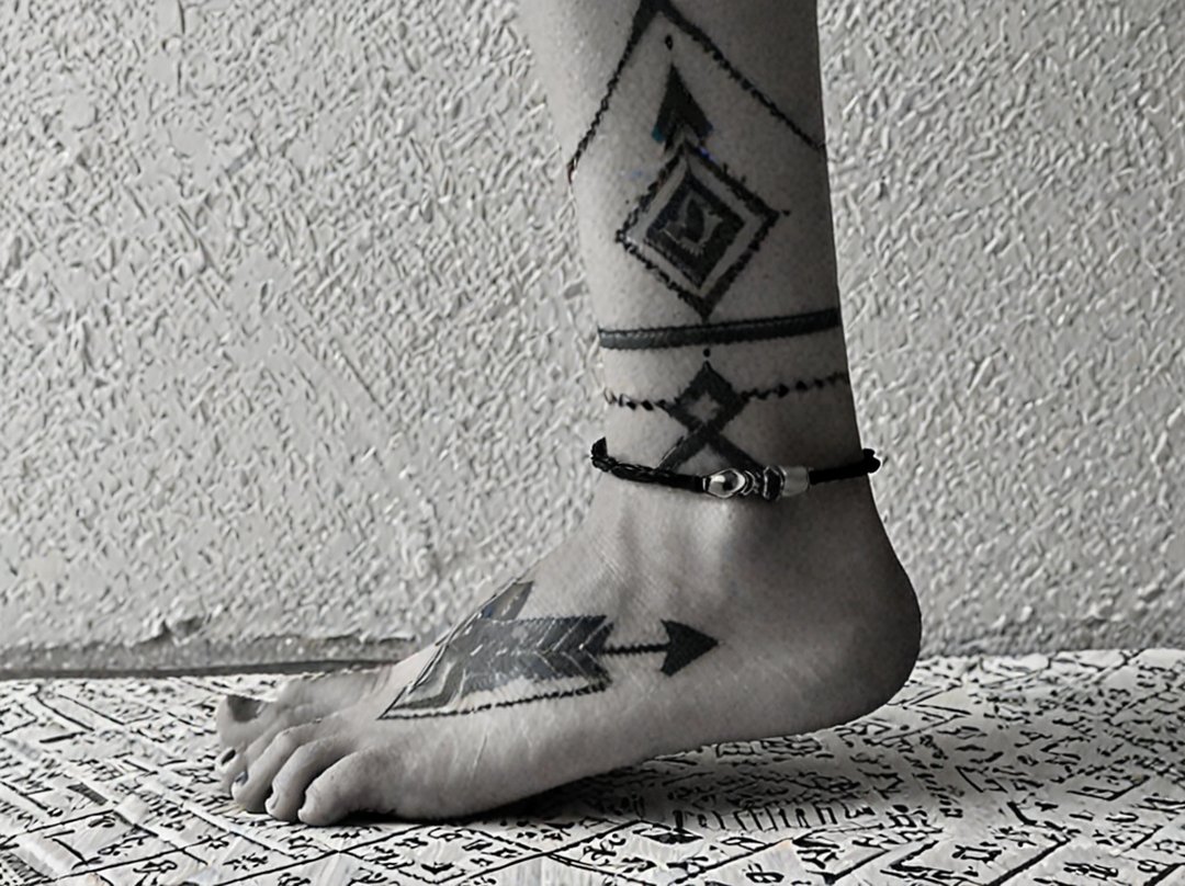 tatouage bracelet cheville