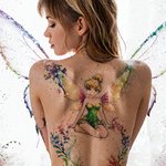 tatouage fée clochette
