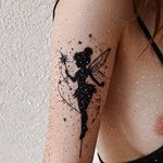tatouage fée clochette phrase
