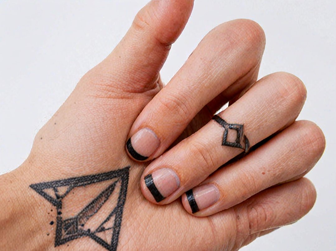 tatouage sur le doigt