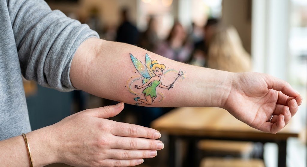 tattoo fée clochette