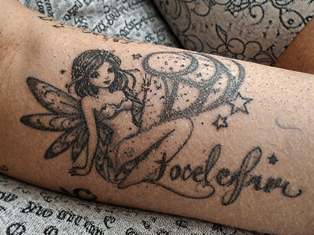 lettre tatouage