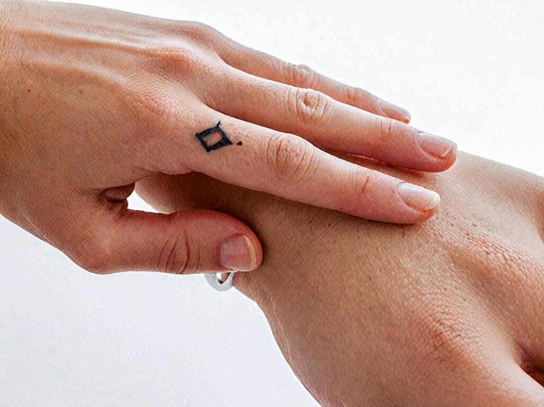 modele tatouage bague doigt