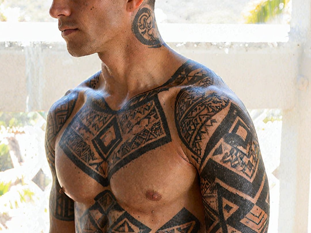 photo tatouage polynesien