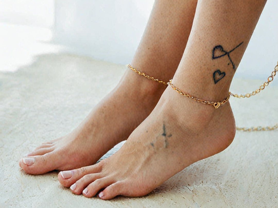 tatouage bracelet cheville femme