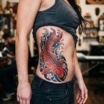 tatouage-carpe-koi
