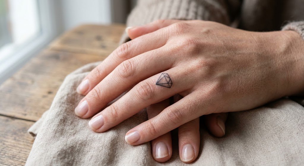 tatouage diamant