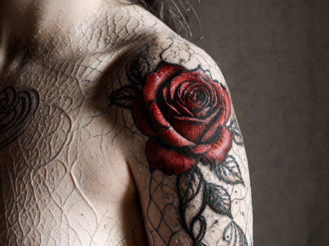 tatouage epaule femme photo