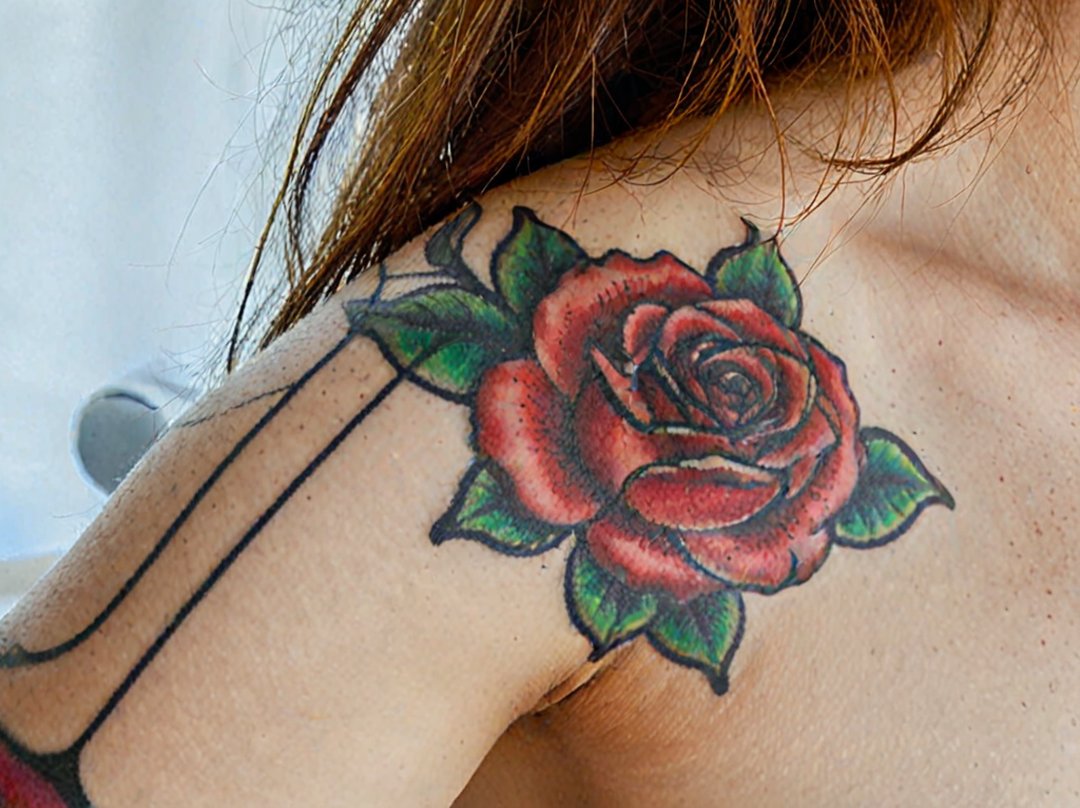 tatouage femme bras entier