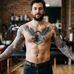 tatouage homme corps