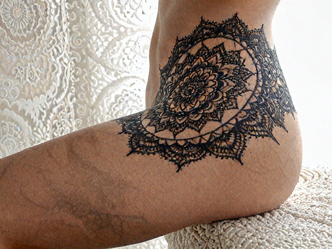 tatouage jambe femme