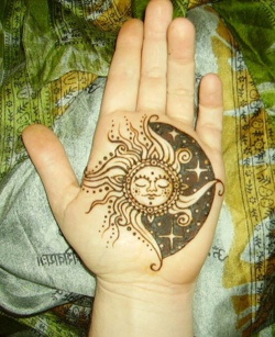 tatouage soleil lune